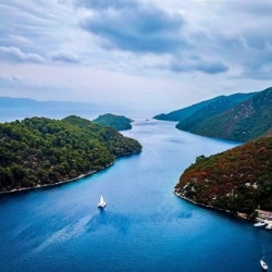 Mljet National Park Island Dubrovnik kayak abseiling tour